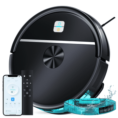 OMESER Robot Vacuum Cleaner, 3500Pa Powerful Suction Robot Vacuum and Mop Combo, WiFi/App Control with Alexa & Google Assistant, Pet Hair Vacuum for Hard Floors & Carpets